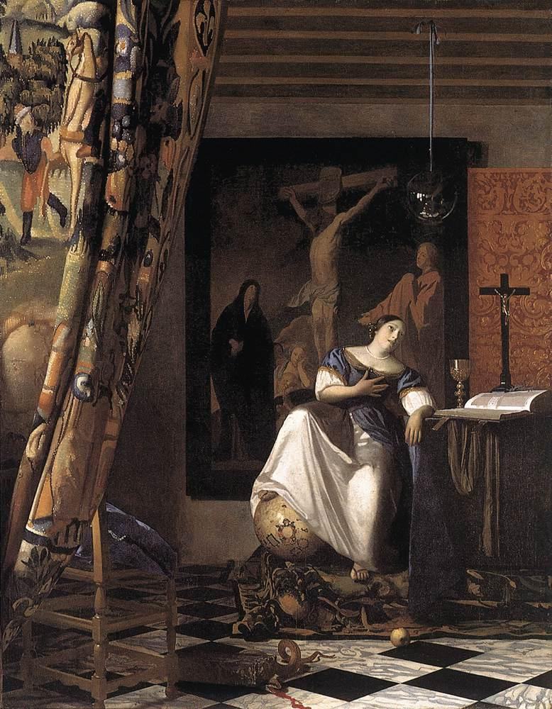 Johannes Vermeer The Allegory of the Faith
